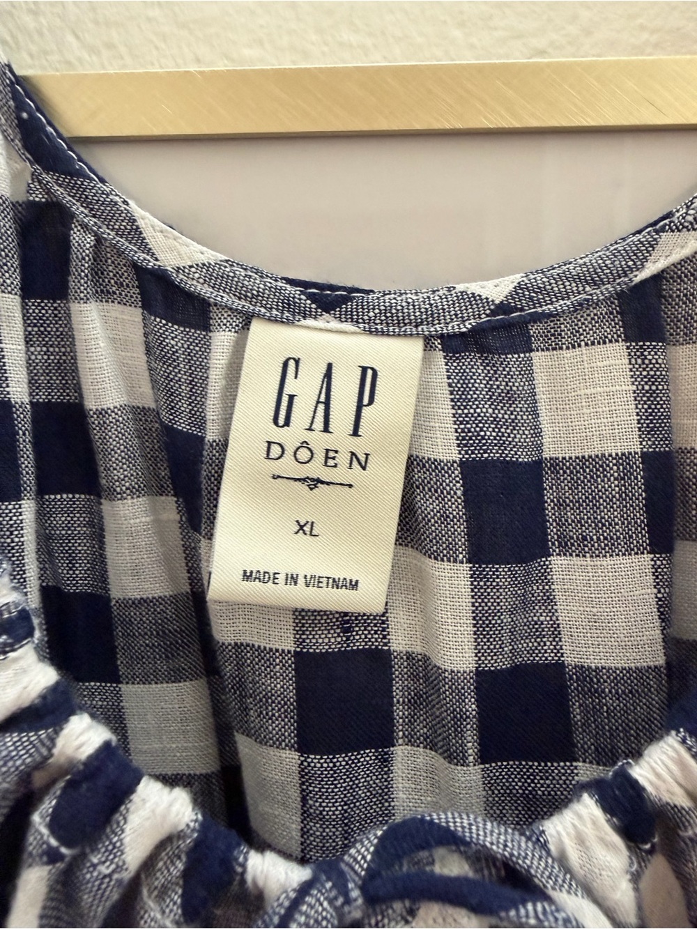Gap x Dôen 100% Linen Dress XL - Picture 3 of 12